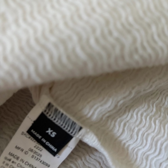 White Ruffle Blouse - Picture 5 of 5